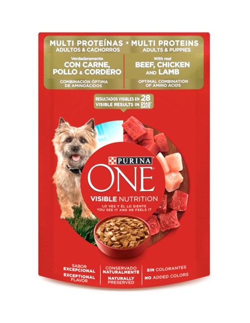 Purina One Perro sobre multi proteínas carne, pollo y...