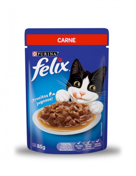 Felix sobre sabor carne (caja 24 pz)