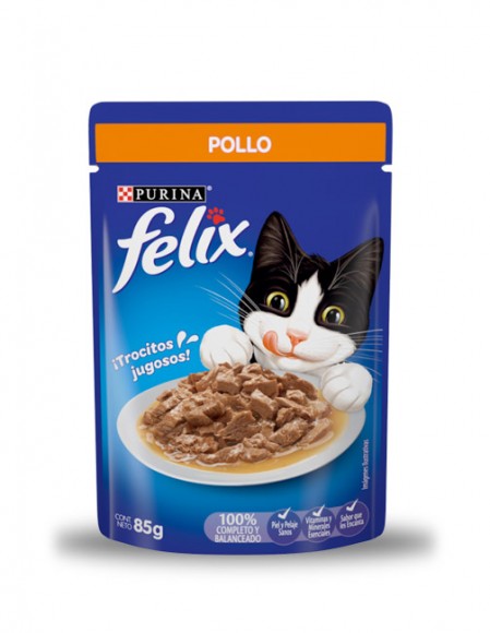 Felix sobre sabor pollo (caja 24 pz)