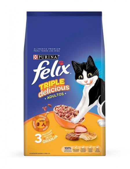 Felix Triple delicious granja 10 kg