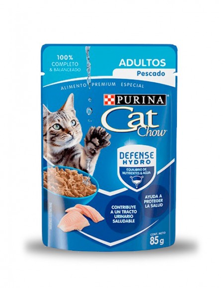 Cat Chow sobre sabor pescado (caja 24 pz)