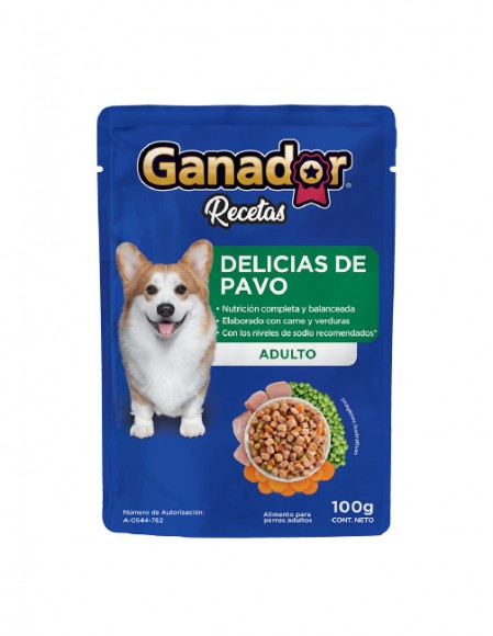 Ganador sobre delicias de pavo (caja...