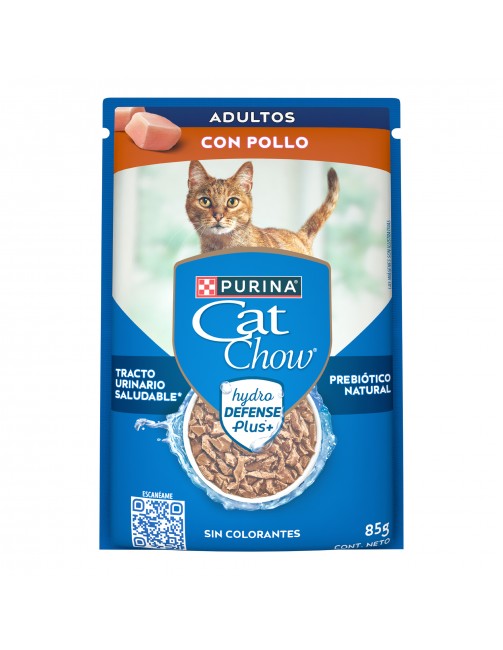 Cat Chow sobre sabor pollo (caja 24 pz)