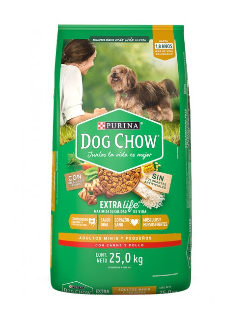Dog Chow Adultos minis y pequeños 25 kg
