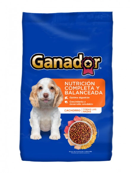 Ganador cachorro todas las razas 20 kg