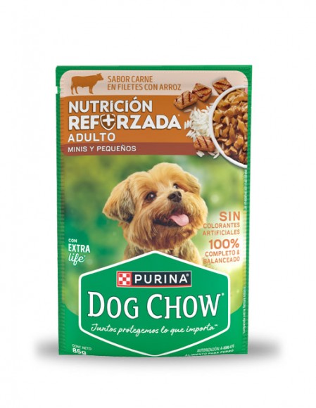Sobre Dog Chow nutrición reforzada...
