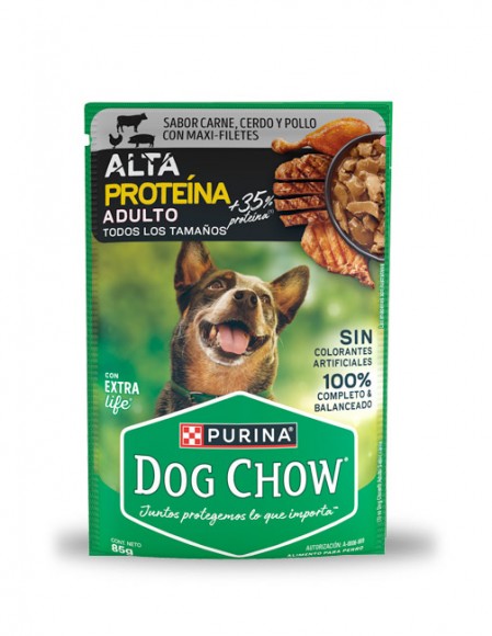 Sobre Dog Chow alta proteína adulto...