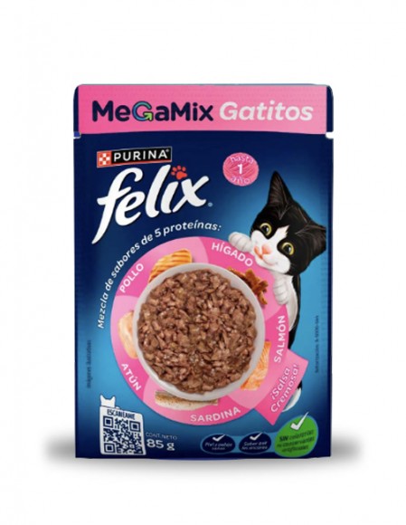 Felix sobre megamix gatitos (caja 24 pz)